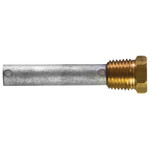 Tecnoseal TEC-E0 - Tecnoseal 1-3/4" long Zinc Pencil Anode With Plug 1/4" NPT 