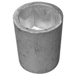 Tecnoseal 00400EMG - Tecnoseal Magnesium Radice Hexagonal Prop Nut Anode 25mm 