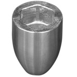 Tecnoseal TEC-PNB - Wesmar Zinc Propeller Nut Anode Size B 