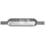 00303 - Tecnoseal Zinc 2.2kg Weld On Oval Bar Anode