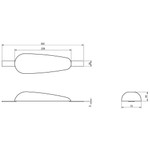 Anode Outlet AO2Z - Zinc Hull Weld On Anode 2.14kg 