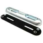  Tecnoseal Aluminium Bar 00270EALKIT & Trim Tab 00102UKKITAL Anode Bundle (4 Pack) 