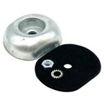Tecnoseal Zinc Bar 00271EKIT & Trim Tab 00102UKKIT Anode Bundle (4 Pack)