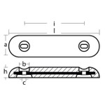  Tecnoseal Zinc Bar 00271EKIT & Trim Tab 00102UKKIT Anode Bundle (4 Pack) 