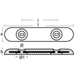 Tecnoseal Zinc Bar 00272EKIT & Trim Tab 00102UKKIT Anode Bundle (4 Pack)