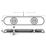  Tecnoseal Magnesium Bar 00273EMGKIT & Trim Tab 00102UKMGKIT Anode Bundle (4 Pack) 