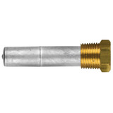 02043T - Tecnoseal Zinc Cummins Pencil Anode With Brass Plug 02043T - Tecnoseal Zinc Cummins Pencil Anode With Brass Plug