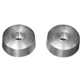 Tecnoseal 01042 - Tecnoseal Pair of Zinc Flex-o-Fold Prop Nut Side Anodes FF02 