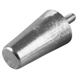 Tecnoseal 02525 - Tecnoseal Zinc Hamilton Jet Conic Rod Anode 111654 