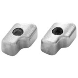 Tecnoseal 01043 - Tecnoseal Pair of Zinc Flex-o-Fold Prop Nut Side Anodes For Composite Props 