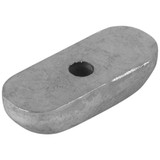Tecnoseal 01210 - Tecnoseal Zinc Small Plate Gearcase Anode For Suzuki 2-5 HP (1986-2002) 