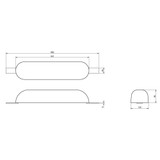 Anode Outlet AO125A - Aluminium Hull Weld On Bar Anode 12.5kg 