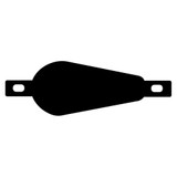 Tecnoseal GUA00351/2/B - Longer Lasting Rubber Backing Pad for 00351/2/B Pear Shape Range 