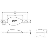 Anode Outlet AO10ZB - Zinc Bolt-On Anode 1.12kg 