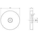 AO27ZB - Zinc Bolt-On Disc Anode 2.75kg