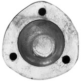 Tecnoseal 00481 - Tecnoseal Zinc 3 Hole Prop Nut Anode For Max-Prop 72mm 