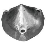 Tecnoseal 00480 - Tecnoseal Zinc 3 Hole Prop Nut Anode For Max-Prop 65mm 