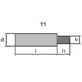 Tecnoseal 00716 - Tecnoseal Zinc Volvo Penta Anode 0.16kg 