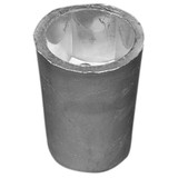 Tecnoseal 00402E - Tecnoseal Zinc Radice Hexagonal Prop Nut Anode 35mm 