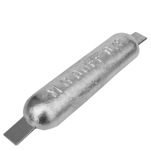ZD78 - MG Duff Zinc Weld On Bar Anode 4.1kg - Anode Outlet
