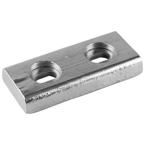 Tecnoseal 00243 - Tecnoseal Zinc Bolt on Rectangular Plate Hull Anode 