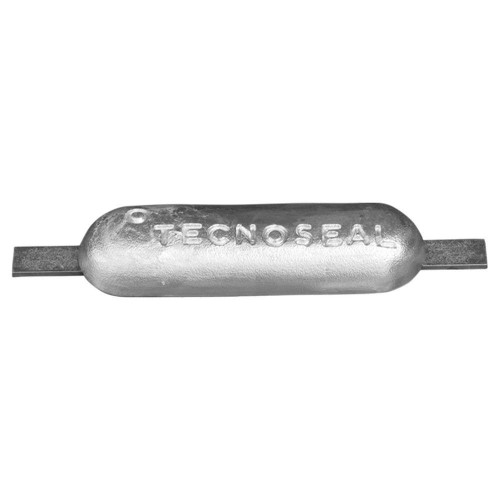 Tecnoseal 00307AL - Tecnoseal Weld On Oval Type Hull Anode 3kg 