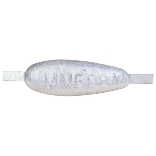 Anode Outlet AO08AA - Aluminium Weld On Hull Anode 0.85kg 