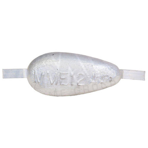 Anode Outlet AO12AA - Aluminium Weld On Hull Anode 1.25kg 