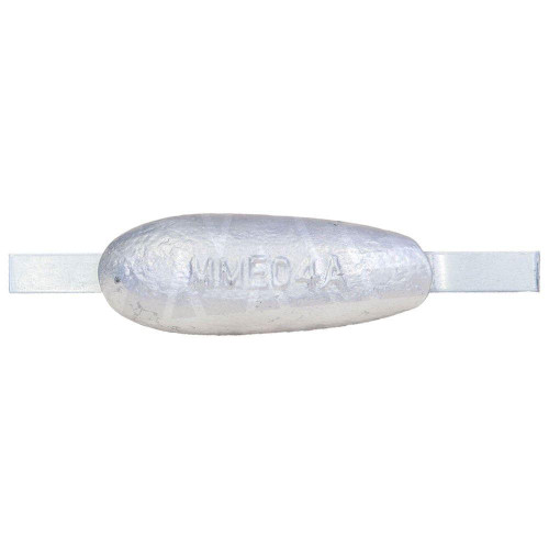 Anode Outlet AO02AA - Aluminium Weld On Hull Anode With Insert 0.22kg 