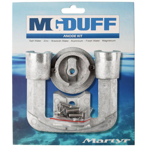 MG Duff CMBRAVO1KITZ - MG Duff Zinc Mercury Bravo 1 Anode Kit 