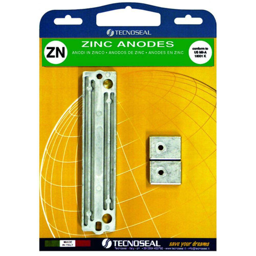 Tecnoseal KITSUZUKI200-250 - Tecnoseal Zinc Suzuki Anode Kit For 200-250HP 