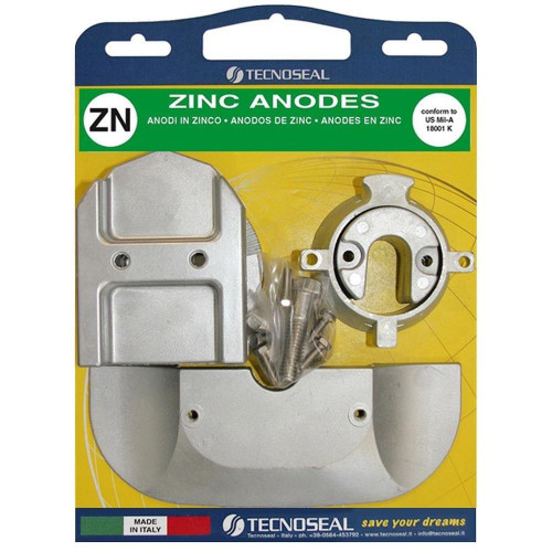 Tecnoseal KITALPHAONEGEN2 - Tecnoseal Zinc Anode Kit for Mercury Alpha 1 Gen 2 