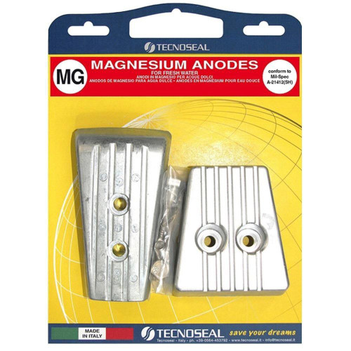 Tecnoseal KITVOLVOSXA/DPSA/MG - Tecnoseal Magnesium Volvo SXA/DPSA Drive Engine Anode Kit 