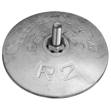 R2 - Tecnoseal Zinc R2 Rudder Disc Anode 0.40kg (Pair) - Anode Outlet