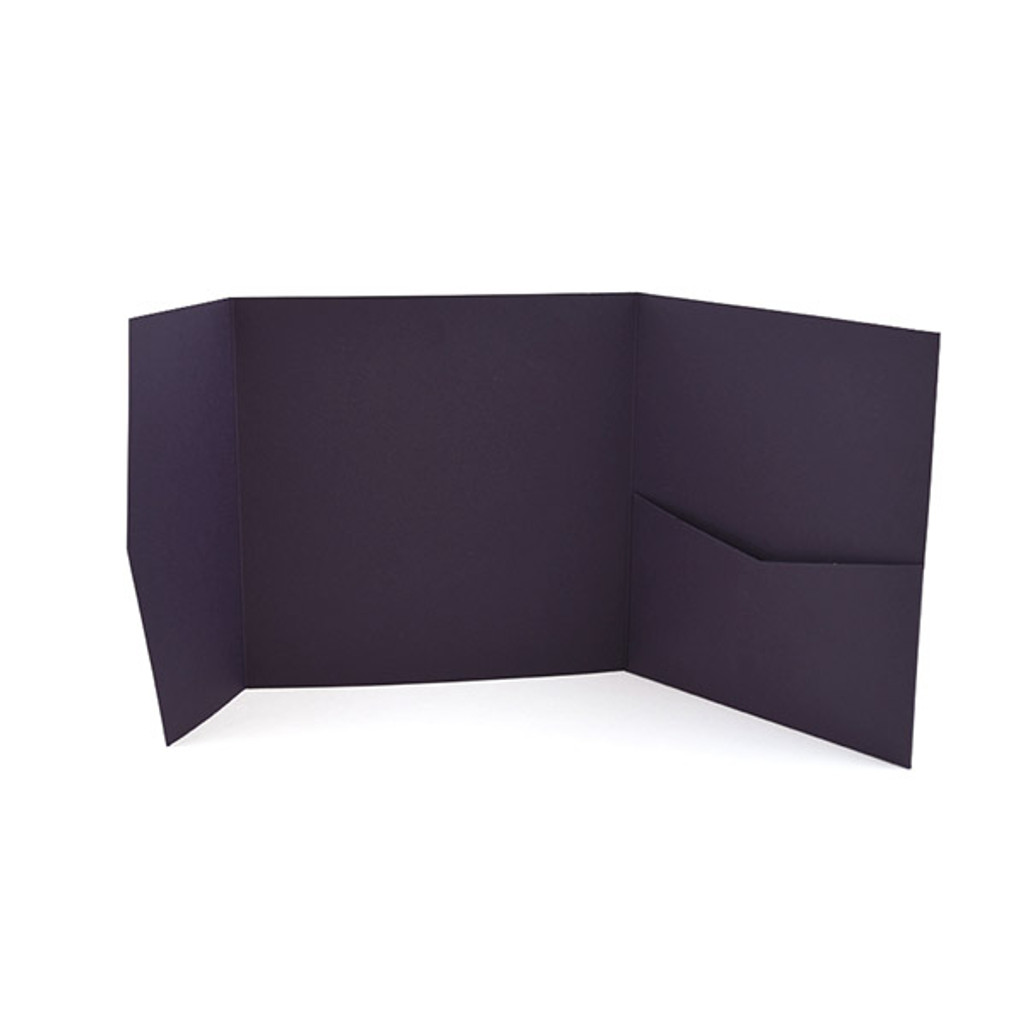 Perfetto Pocket Invitation Amethyst