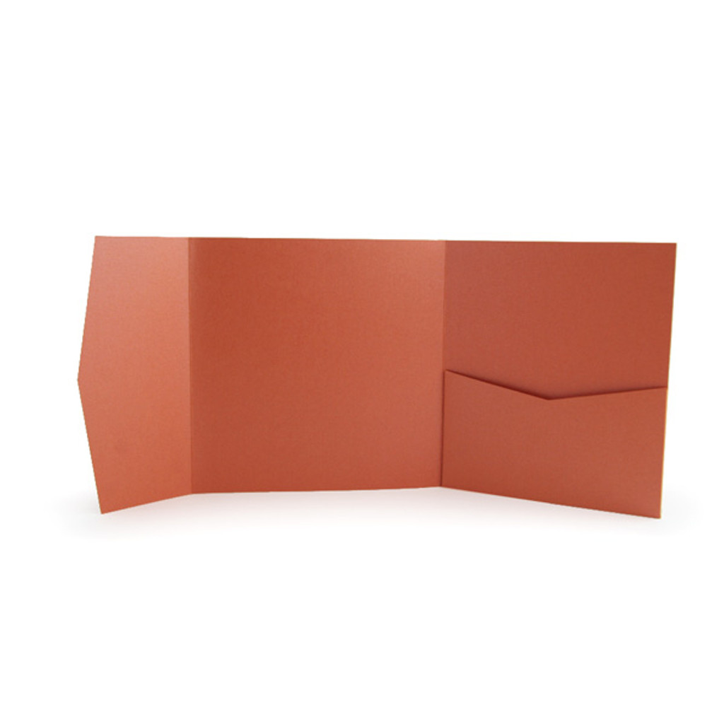 Perfetto Pocket Invitation Flame