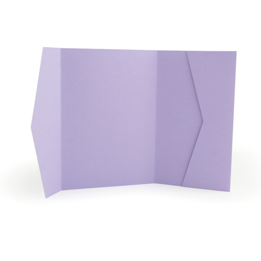 Retangolo Pocket Invitation Lavender