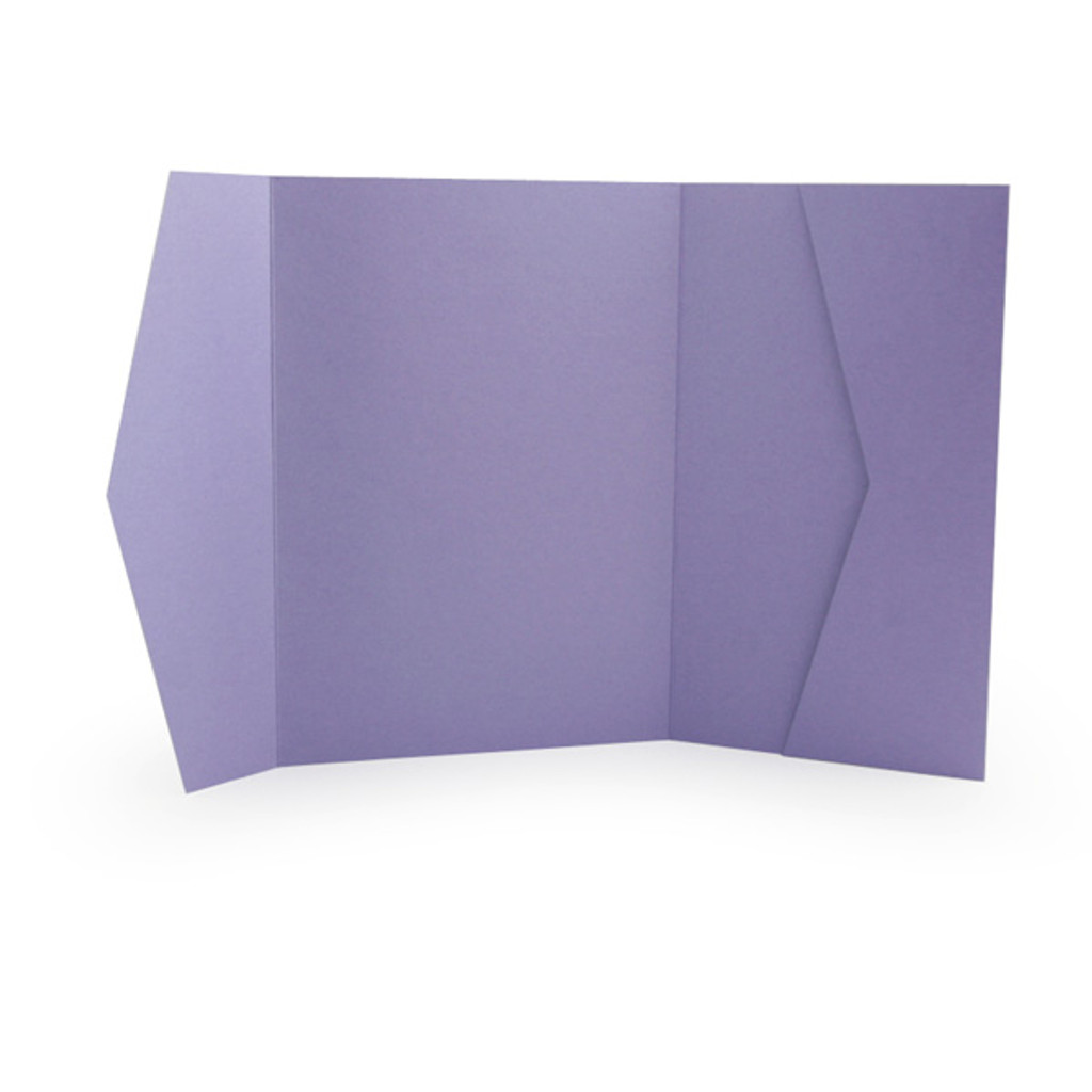 Retangolo Pocket Invitation Light Amethyst