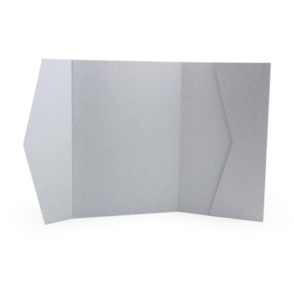 Retangolo Pocket Invitation Silver