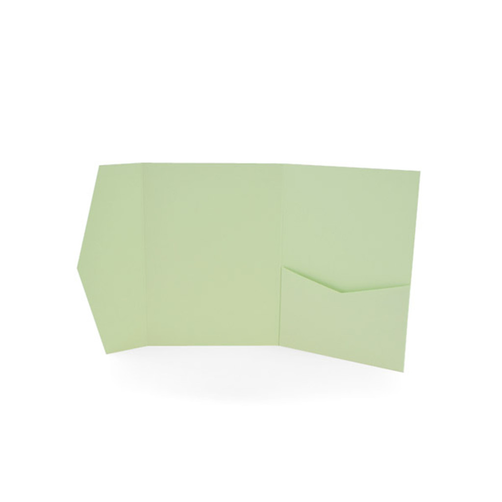 A2 Pocket Invitation Pistachio