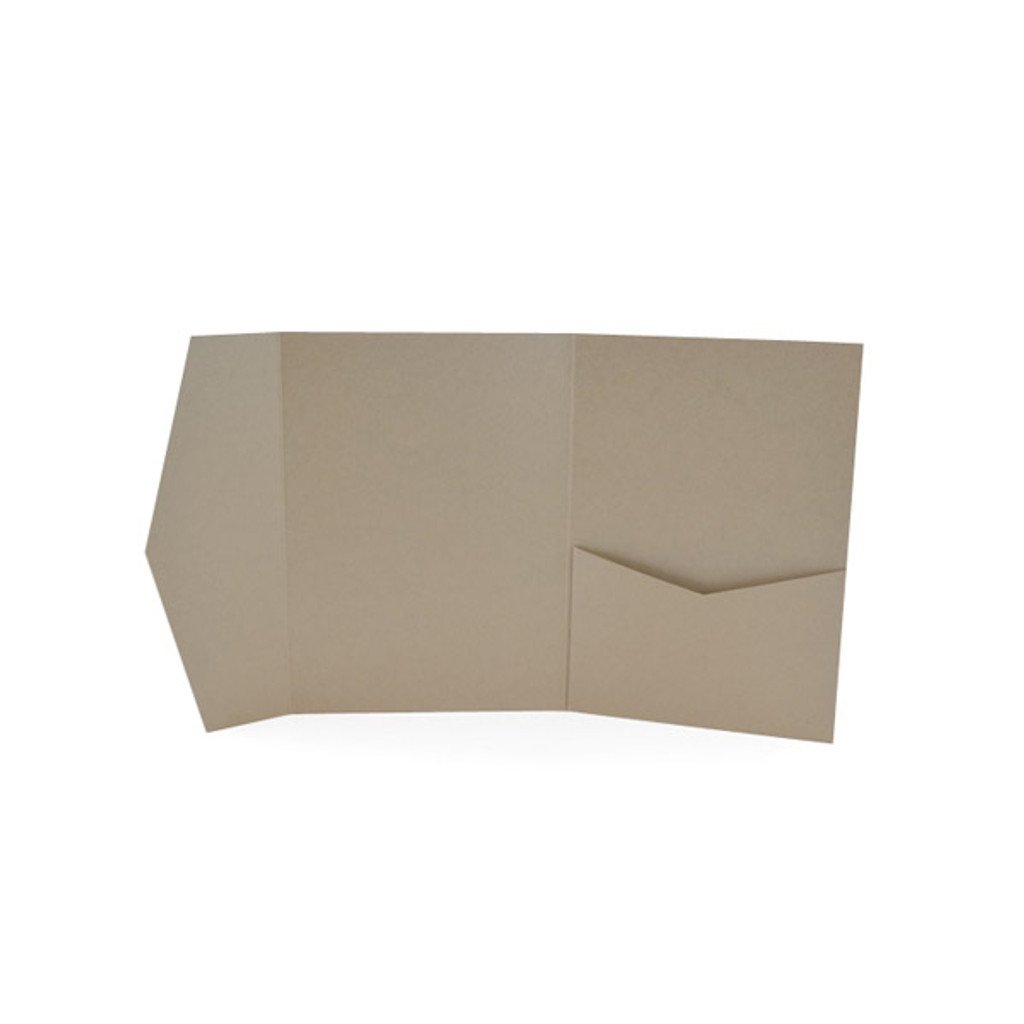 A2 Pocket Invitation Sand