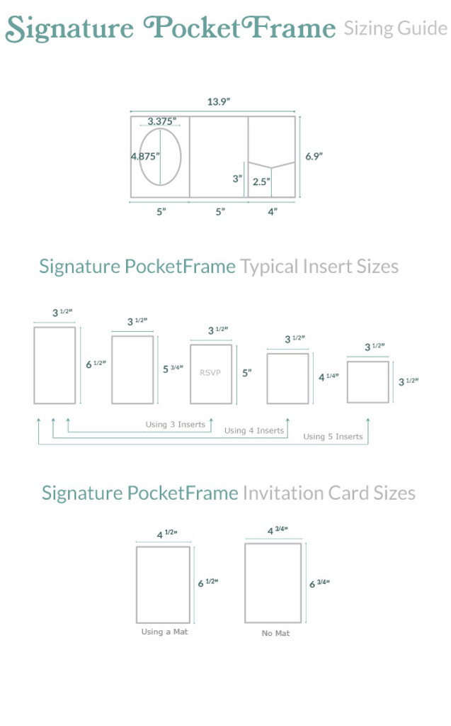 A7 Pocketframes Rose Gold