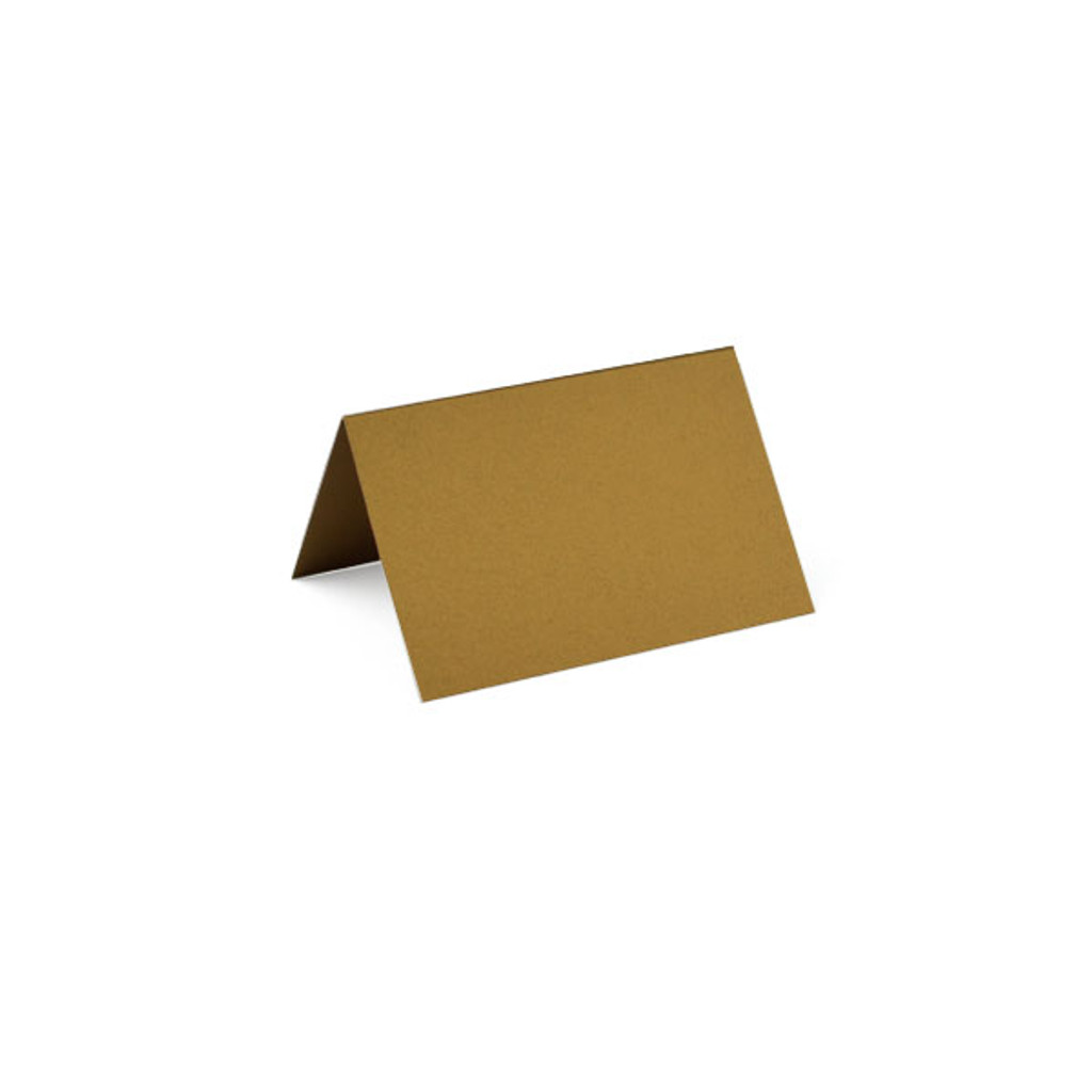 2 x 3 Folded Cards Antique Gold