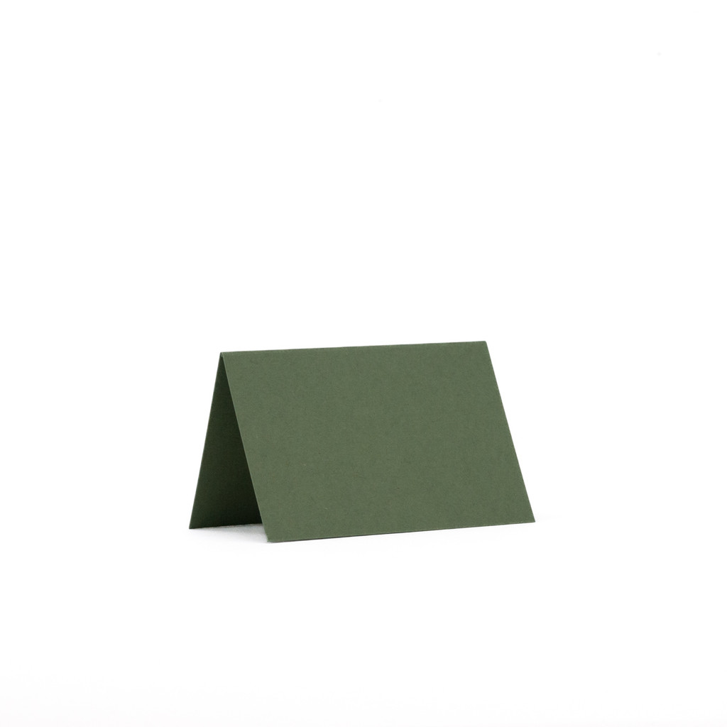 2 x 3 Folded Cards Mid Green