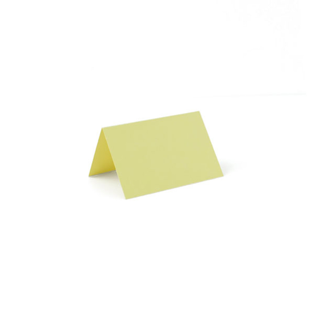 2 x 3 Folded Cards Sorbet Yellow