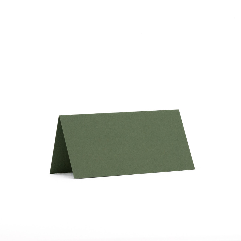 2 x 4 Folded Cards Mid Green