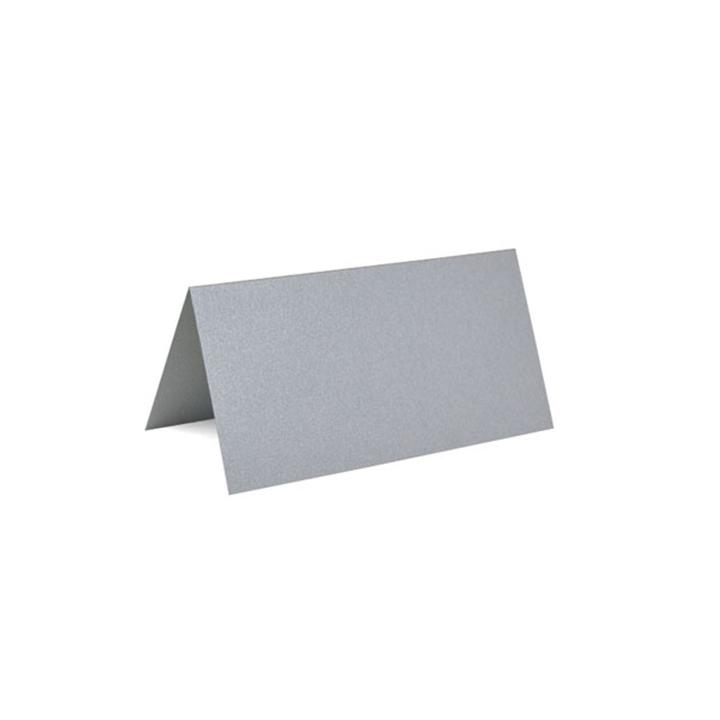 2 x 4 Folded Cards Silver