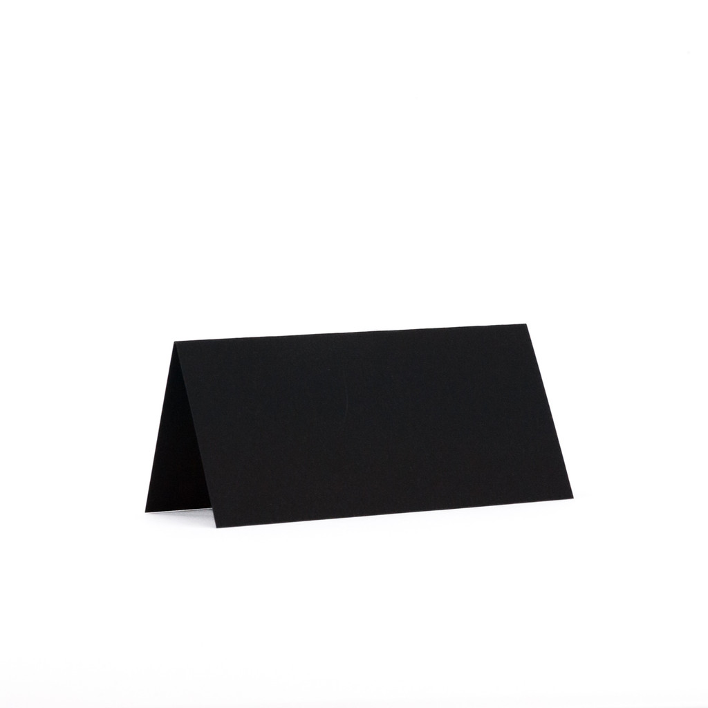 2 x 4 Folded Cards Ultra Black