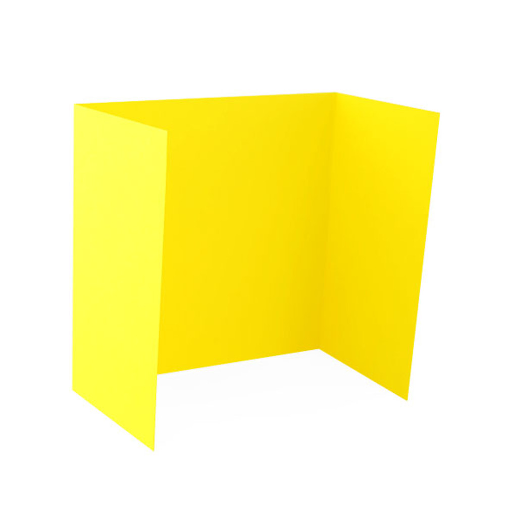 6 x 6 Gate Cards Factory Yellow