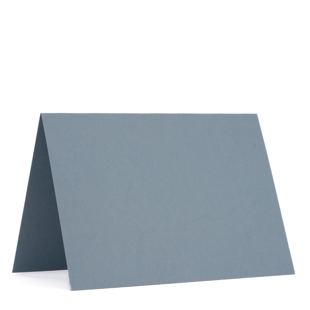 5 x 7 Folded Cards Dusty Blue